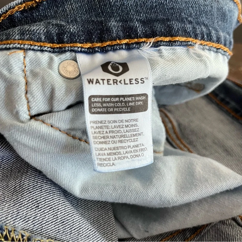 Levi's Classic Stretch Straight Blue Jeans